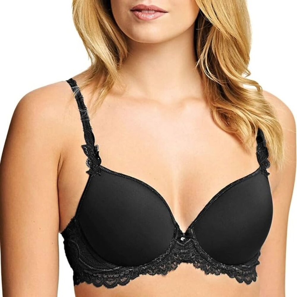 Wacoal Chrystalle Spacer Contour Bra 38DD / 38E Black